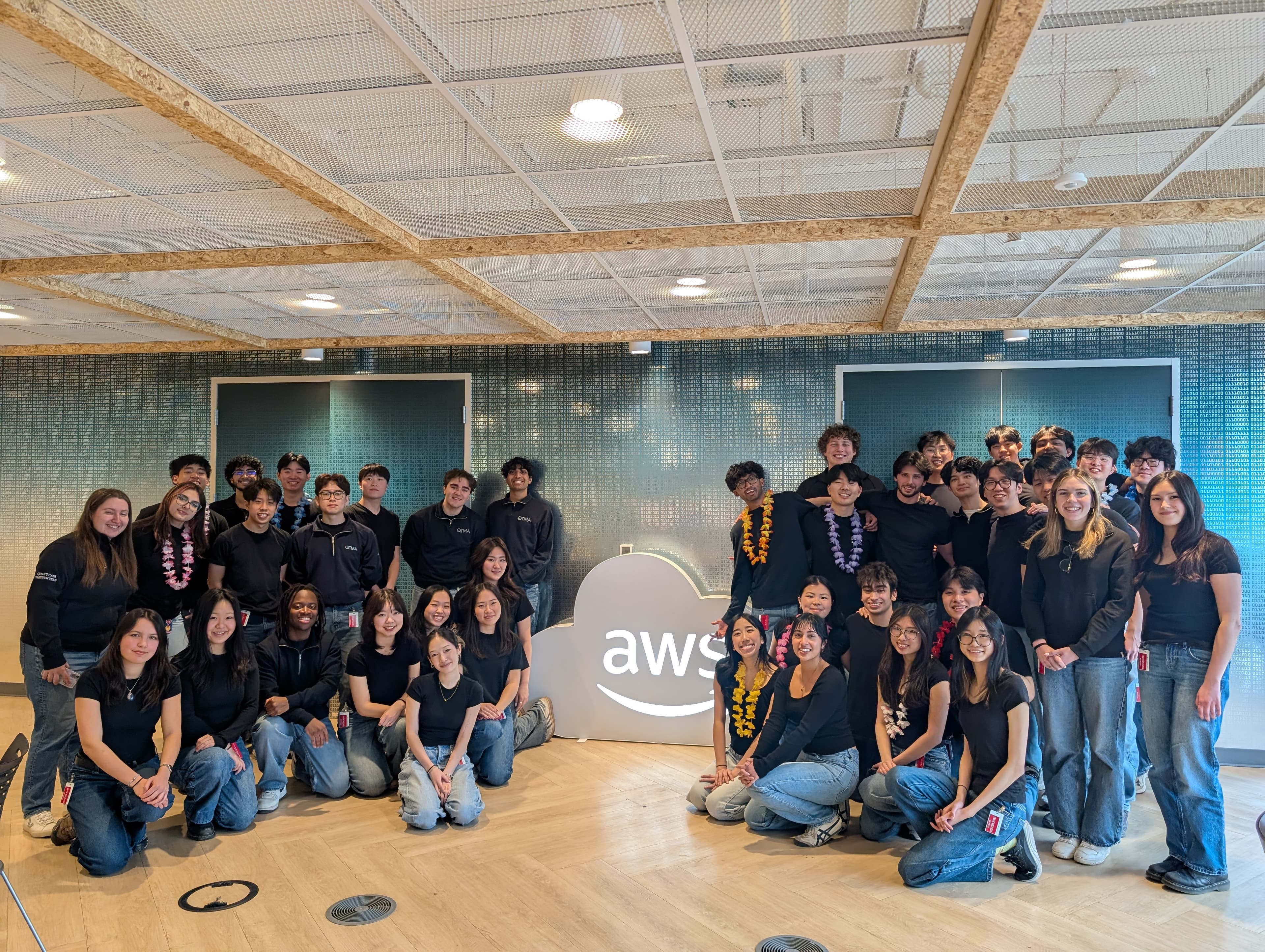 QTMA members visiting Amazon Web Services